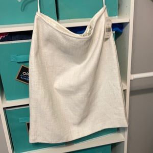 White Tahari skirt